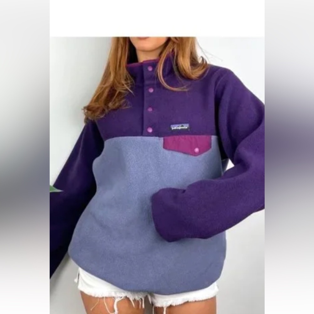 Patagonia 2-tone Purple Women's Jacket / Sweater